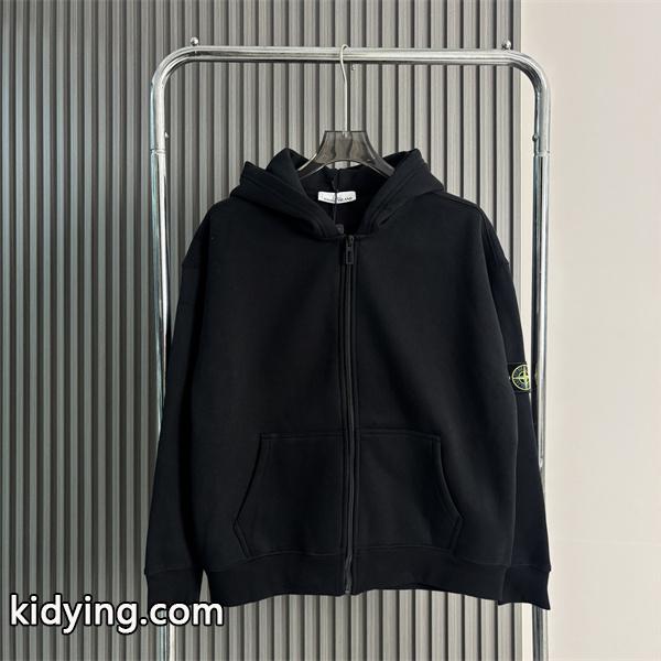 STONE ISLAND ストーンアイランド コピー 秋冬定番 人気爆発 上質コットン ジップアップ パーカー-1