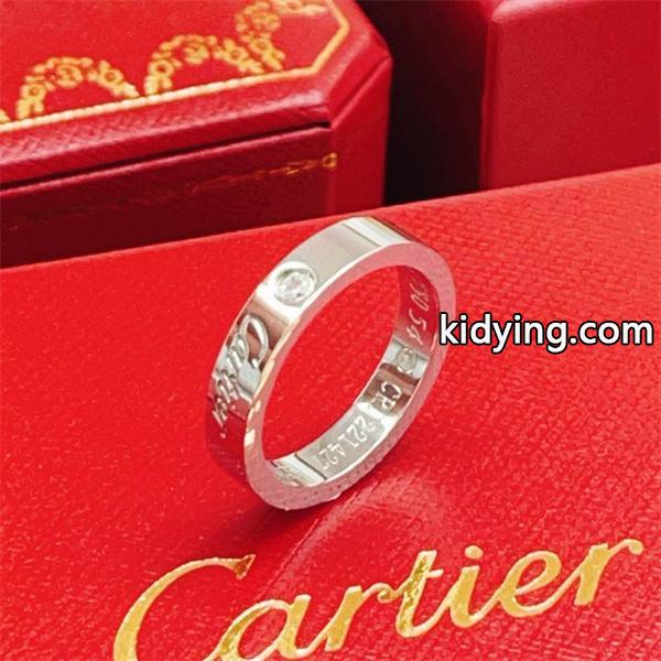 ペア対応 クラシックライン シンプル装飾 リング 定番 Cartier カルティエ コピー-2
