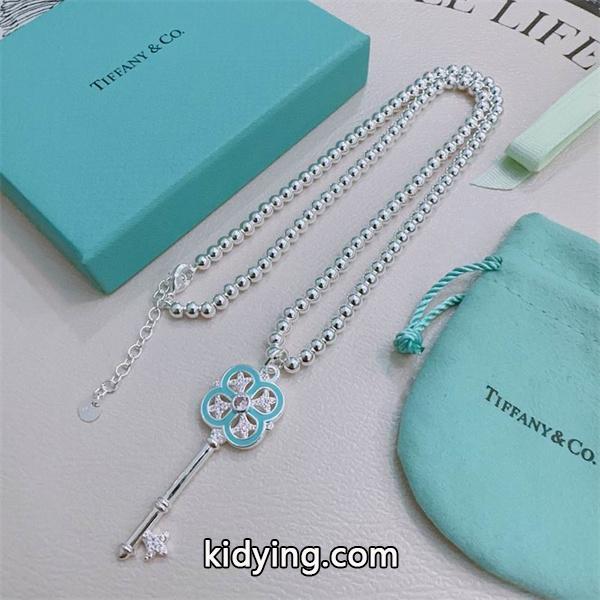 上品 エレガント キーモチーフ Tiffany&Co ティファニー コピー ネックレス 2026新作-0