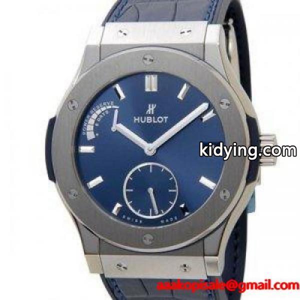 ウブロ HUBLOT クラシック フュージョン パワーリザーブ チタニウム 516NX7170LR ブルー メンズ 腕時計 :HUB516-NX-7170-LR:s-select - 通販ショッピング-0