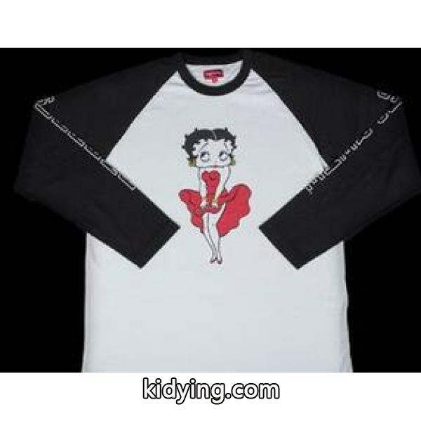 存在感あるアイテム　シュプリーム ベティブープラグラン　軽やかなシャツ　ブラック_長袖Tシャツ_メンズファッション_スーパーコピーブランド激安通販 専門店-0