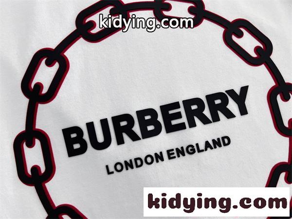 BURBERRY バーバリー コピー 注目沸騰 ホワイト  ストリート 半袖Tシャツ プレミアム おすすめ-3
