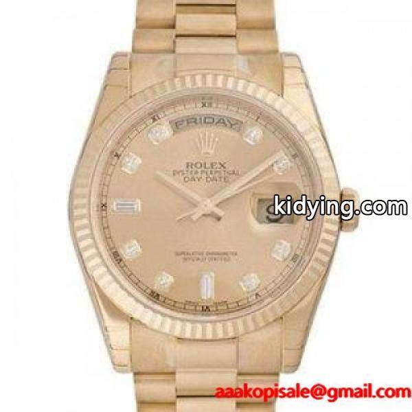 ROLEX ロレックス デイデイト 118238A シャンパンゴールド メンズ :2710004240019:GINZA LoveLove - 通販ショッピング-0