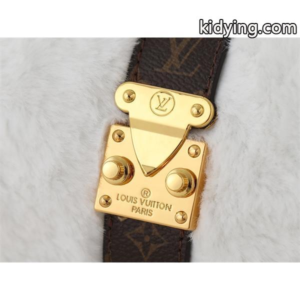 ホワイトフリース ロゴアクセント Louis Vuitton ルイヴィトン ショルダーバッグ コピー レディース ファッショナブル-5