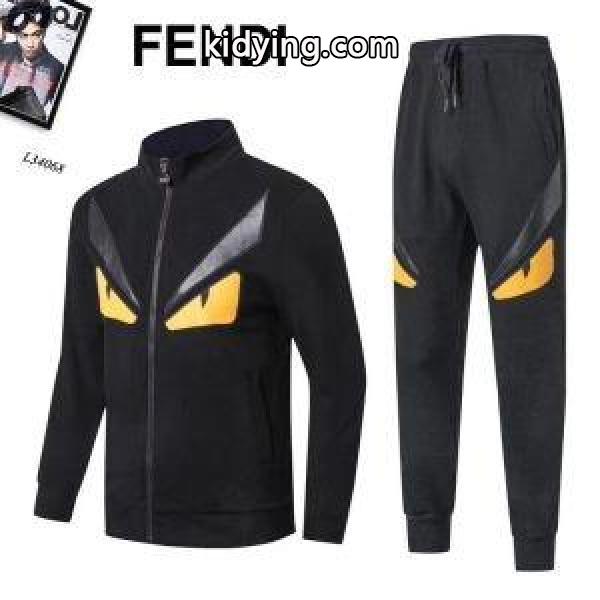 2018人気度高めの新作 フェンディ FENDI 人気爆発新作登場 上下セット 3色可選 人気沸騰なアイテム_フェンディ FENDI_ブランド コピー 激安(日本最大級)-0