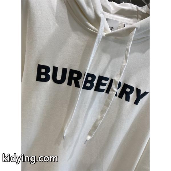 Burberry 黒白 2 色展開 秋冬定番愛用 バーバリー スーパーコピー パーカー クオリティ 季節限定モデル-3