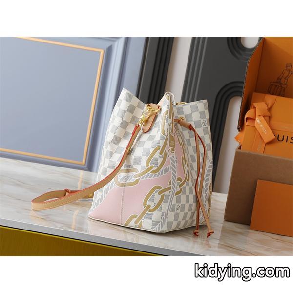 当店イチオシ 可愛い配色 トレンド LOUIS VUITTON ルイヴィトン コピー バケットバッグ-1