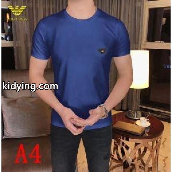 2019 SPRING／SUMMER おしゃれに着こなせる アルマーニ ARMANI 半袖Tシャツ_アルマーニ ARMANI_ブランド コピー 激安(日本最大級)-3