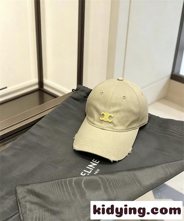 セリーヌ コピー ベースボールキャップ 刺繍ロゴ サイズ調整可能 CELINE ユニセックス-9