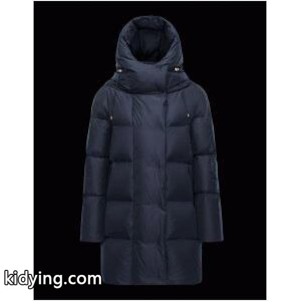 上品なモンクレールレディースダウンコートフィロテア MONCLER PHILOTHEA ロングダウンジャケット ネイビー-0