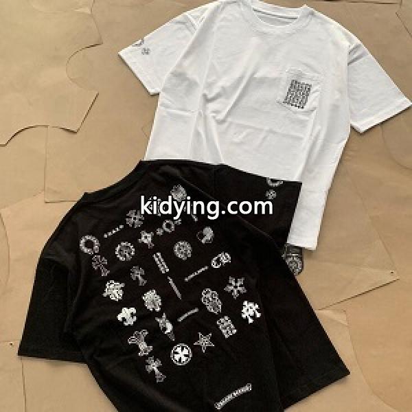 CHROME HEARTS2021新品 クロムハーツ偽物半袖Tシャツ オトナなスタイル おしゃれ-0