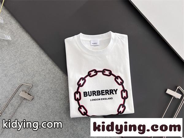 BURBERRY バーバリー コピー 注目沸騰 ホワイト  ストリート 半袖Tシャツ プレミアム おすすめ-4