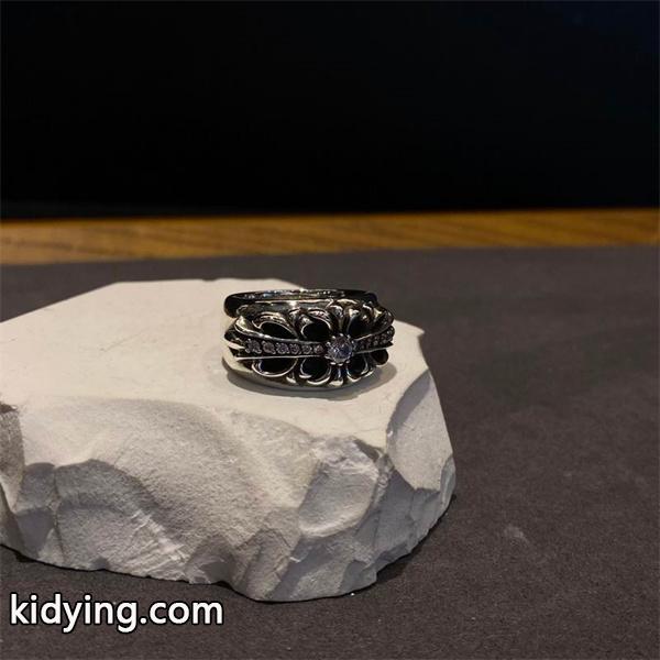 上質な作り 話題 シルバーリング モード系 CHROME HEARTS クロムハーツ スーパーコピー-4