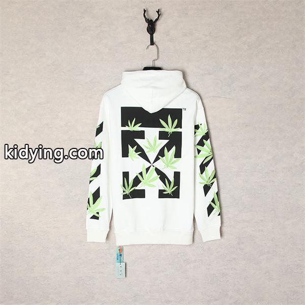 2026新作 バックプリント パーカー 個性派 上質素材 Off-White オフホワイト コピー-5