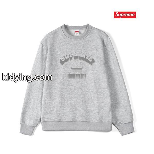 SUPREME シュプリーム コピー お洒落 冬仕様 ホワイト 即完 ロゴ スウェット-4