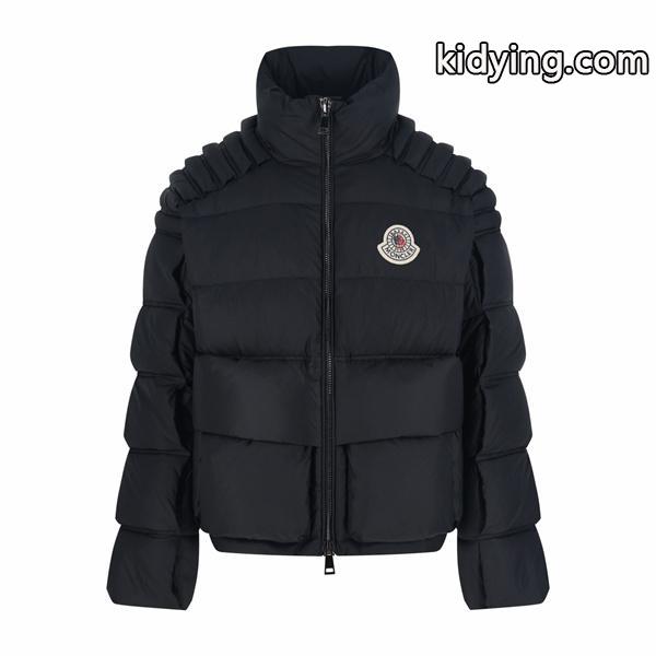 話題モデル ブラック ダウンジャケット 防寒向け MONCLER モンクレール スーパーコピー-5