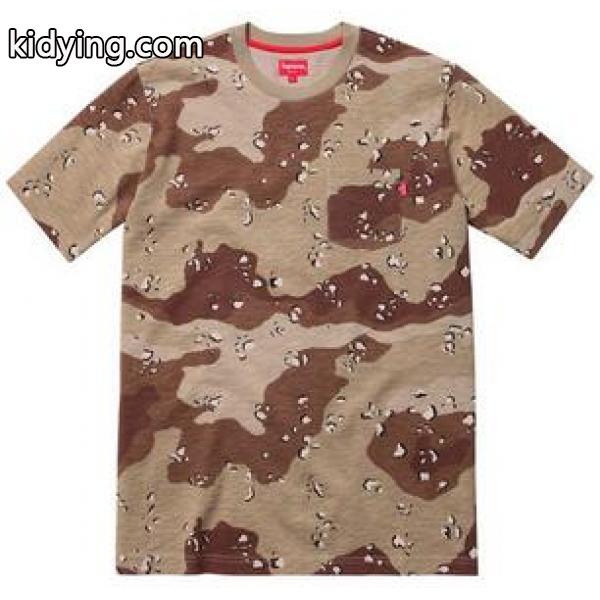 個性上質な色気を放つシュプリーム14FW Pocket Tee ポケット付きTシャツ _半袖Tシャツ_メンズファッション_スーパーコピーブランド激安通販 専門店-0