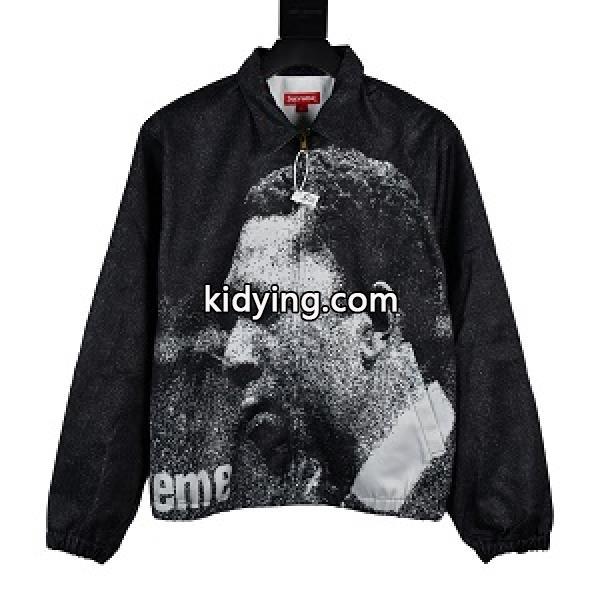 Supreme FW21 Week6 John Coltrane A Love Denim Harrington Jacket ヴィトン シュプリーム コピー ジャケット-0