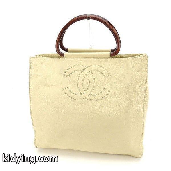 Chanel バッグ ハンドバッグ ココマーク ベージュ ブラウン レディース Bag-0