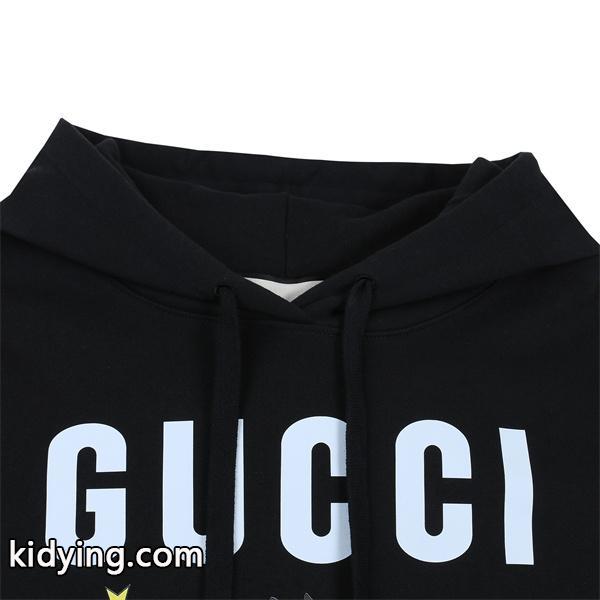 GUCCI 期間限定 パーカー ホワイト 明るい 軽快 フレッシュ グッチ コピー-3
