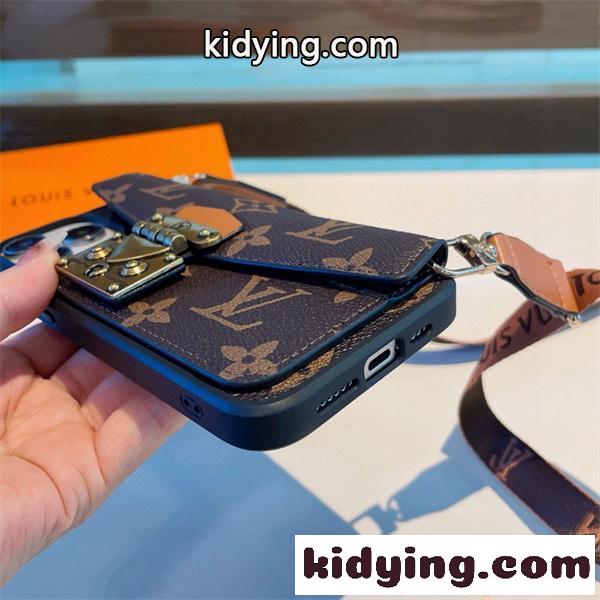 スマホケース ショルダー付き 斜め掛け ルイヴィトン 偽物 カード収納 おしゃれ 大人可愛い LOUIS VUITTON-8