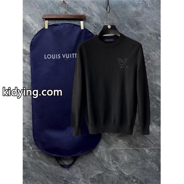 再入荷未定 2026新作 ロゴ刺繍 快適 ニット LOUIS VUITTON ルイヴィトン コピー-3