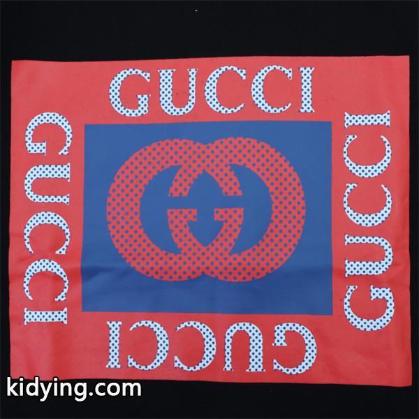 GUCCI スーパーコピー レッドフレーム ロゴデザイン スウェット トレーナー カジュアル ブラック グッチ-1