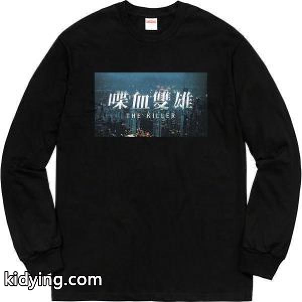 秋の定番 2色可選 シュプリーム 流行の注目ブランド SUPREME Supreme 18FW The Killer LS Tee_ジャケット パーカー セーター コート_メンズファッション_スーパーコピーブランド激安通販 専門店-0