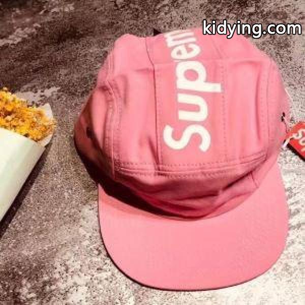 超限定即完売SUPREMEシュプリーム帽子激安 ベースボールキャップ 野球帽激安 ブラック ホワイト 赤色 ピンク 4色-0