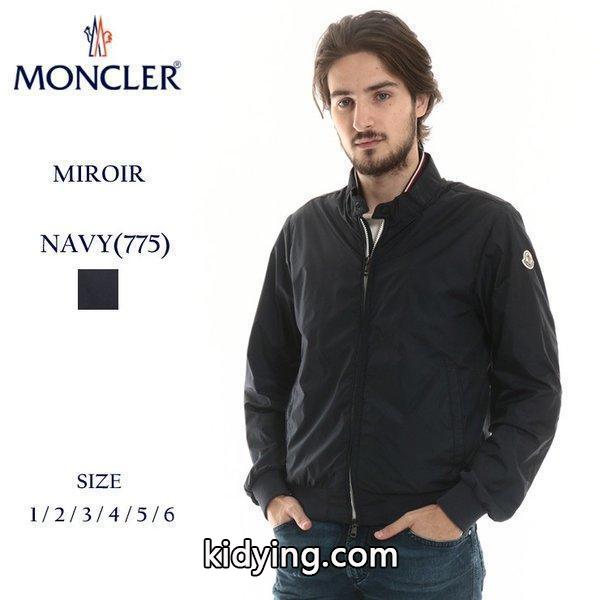 モンクレール MONCLER ナイロンジャケット ロゴワッペン ダブルジップ ブルゾン ブランド メンズ アウター ジップブルゾン ライトアウター MCMIROIR8 :2090205200:ゼンオンライン - 通販ショッピング-0