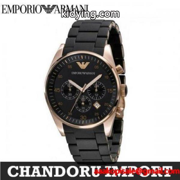 エンポリオ アルマーニ 腕時計 EMPORIO ARMANI AR5905 クロノグラフ :AR-AR5905:CHANDORU IMPORT - 通販ショッピング-0