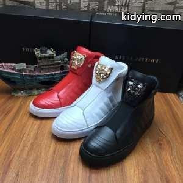 選べる極上 2015 フィリッププレイン PHILIPP PLEIN ハイトップシューズ 透湿?防水素材採用 3色可選_フィリッププレイン PHILIPP PLEIN_ブランド コピー 激安(日本最大級)-0