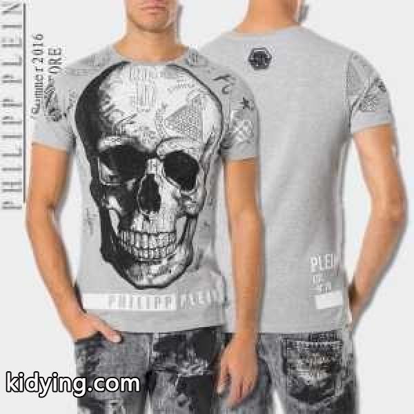個性的 2016春夏 フィリッププレイン PHILIPP PLEIN 半袖Tシャツ 3色可選_フィリッププレイン PHILIPP PLEIN_ブランド コピー 激安(日本最大級)-1