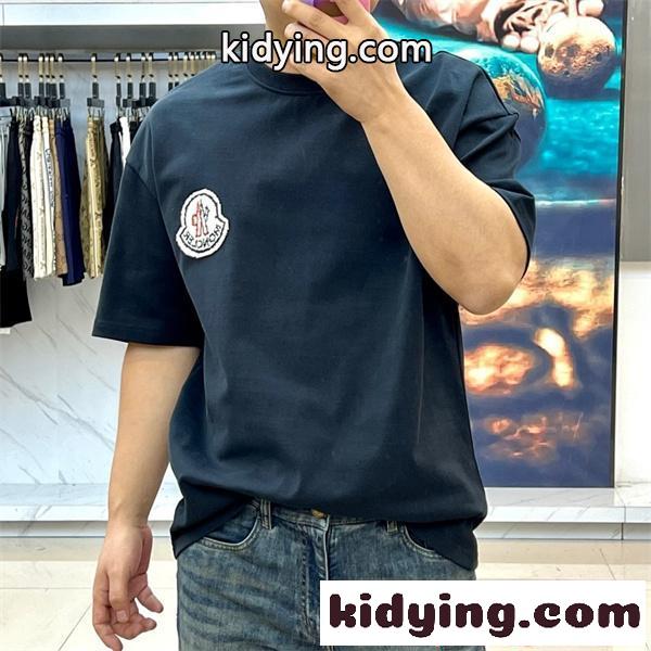 MONCLER モンクレール コピー 半袖Tシャツ 春夏 大きいサイズ 注目の新作 プレミアム-0