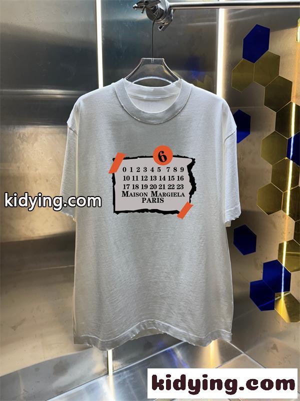 Maison Margiela メゾン マルジェラ コピー 半袖Tシャツ ストリート人気 プリント ゆったり-3
