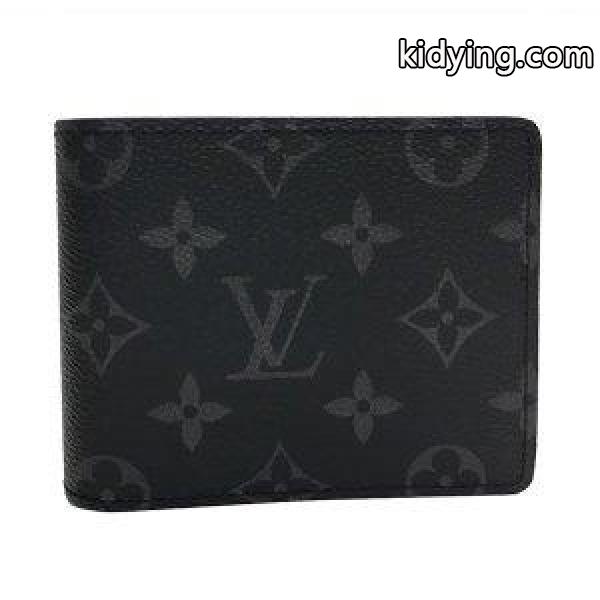 ルイヴィトン 財布 LOUIS VUITTON 二つ折り財布 ポルトフォイユ ミュルティプル モノグラム エクリプス Monogram Eclipse M61695 :m61695:Brand Selection STAGE - 通販ショッピング-0