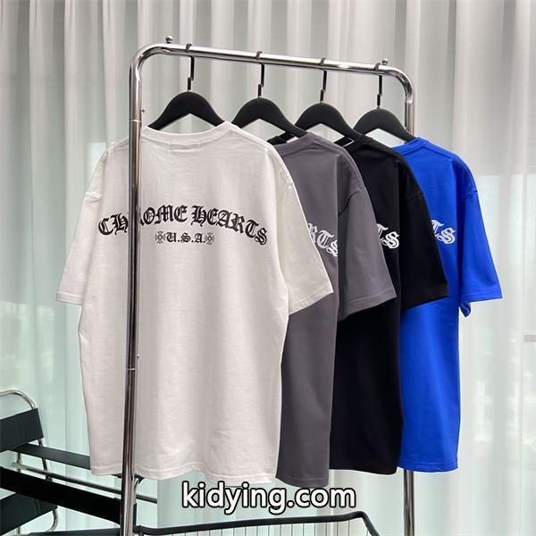 高級感 クロムハーツシャツ新品 CHROME HEARTS 清潔感がある半袖Tシャツ_クロムハーツ CHROME HEARTS_ブランド コピー 激安(日本最大級)-0