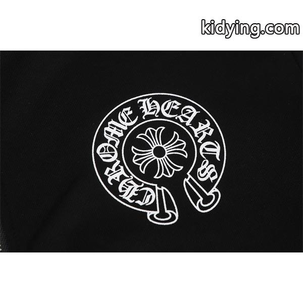 クロムハーツ コピー Chrome Hearts パーカー 特価 ブラック 本格派スタイル 冬仕様 2025秋冬準備-4