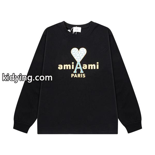 AMI PARIS アミ パリス コピー ホワイトカラー フレンチムード  大人カジュアル ロングスリーブ-5