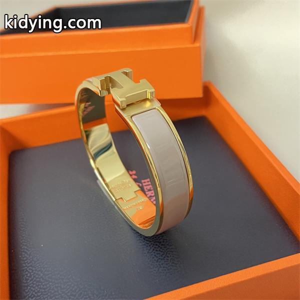 HERMES H エナメル 3 色展開 エルメス 偽物 ブレスレット 高品質アクセサリー-3