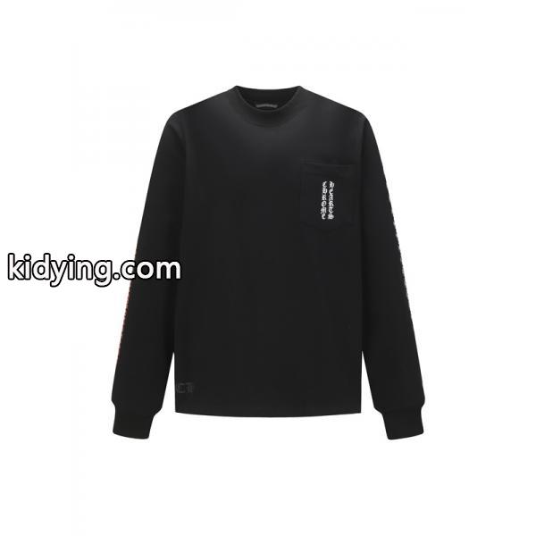 Chrome Hearts 2025秋冬新作ロングスリーブTシャツ・限定スクリプトプリント・ユニセックス-2