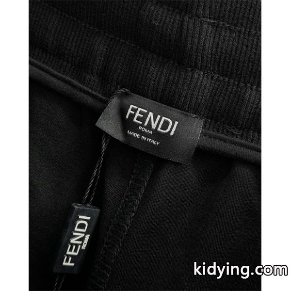 2025秋冬注目・軽量ストレッチ モンスターアイ スウェットパンツ FENDI フェンディ コピー 新入荷-8