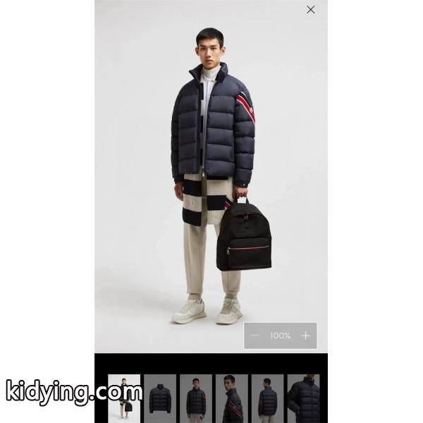 2025秋冬 高級防寒 ネイビー MONCLER モンクレール コピー ダウンジャケット 洗練スポーティ-4