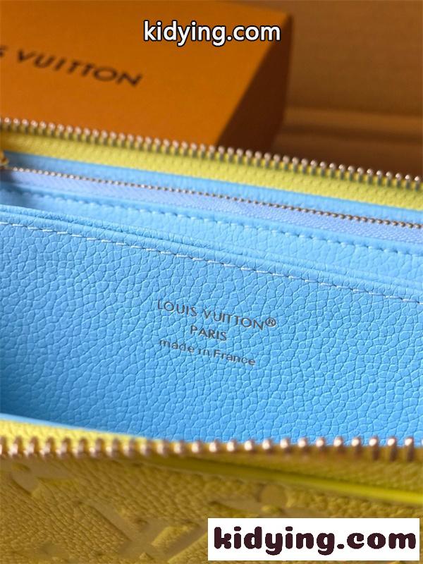 Louis Vuitton コピー ルイヴィトン M27504 長財布 モノグラムアンプラント イエロー ラウンドファスナー ゴールド金具 N級品  スリムウォレット 日本限定風-7