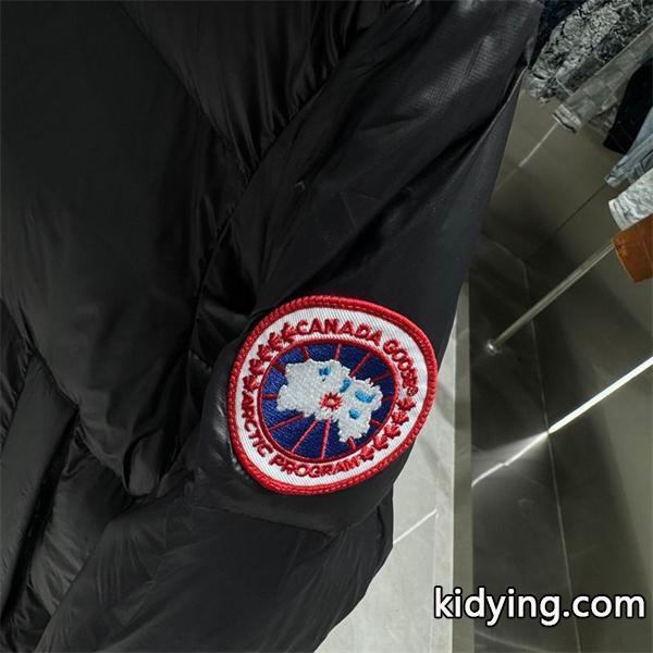 ブラック 2025秋冬 防寒性抜群 カナダグース Canada Goose 偽物 フードダウン 季節限定モデル-2