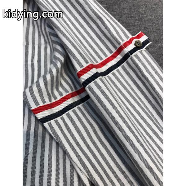 人气TOP❤THOM BROWNE トムブラウン長袖シャツコピー26SS トレンドおしゃれ通勤上質アイテム-4