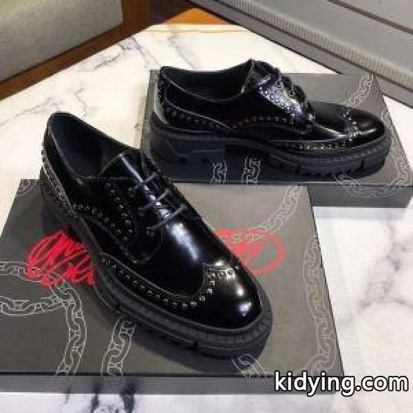 最新トレンドファッション新着 VERSACE ヴェルサーチ ビジネスシューズ 2019年SSトレンド新品登場_ヴェルサーチ VERSACE_ブランド コピー 激安(日本最大級)-0