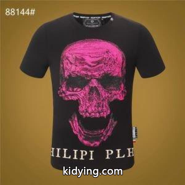 2色可選フィリッププレイン PHILIPP PLEIN《2019年》今、注目のストリート Tシャツ/半袖 カジュアルで気分爽快_フィリッププレイン PHILIPP PLEIN_ブランド コピー 激安(日本最大級)-2