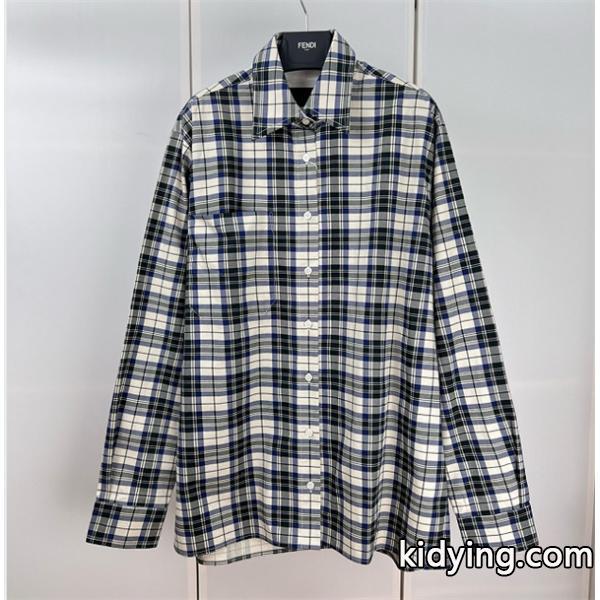 Maison Margielaメゾン マルジェラ長袖シャツコピー チェック柄 シャツ カジュアル 上品 激安 お洒落-0