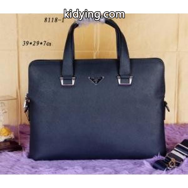 PRADA プラダ 人気商品 2014 ダブルファスナー使用 メンズ手持ち&ショルダー掛け 8118-1_プラダ メンズバッグ_バッグ メンズ_スーパーコピーブランド激安通販 専門店-0